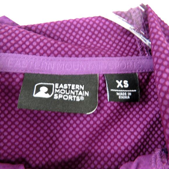 Eastern Mountain Sports Active Hybrid Purple Wind Jacket Winter Coat XS - Picture 3 of 6
